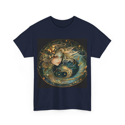 Ophiuchus zodiac Unisex Heavy Cotton Tee