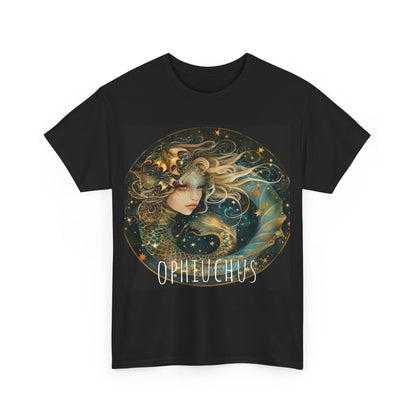 Zodiac Ophiuchus Unisex Heavy Cotton Tee