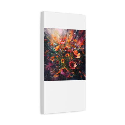 Flower Power Matte Canvas, Stretched, 1.25"