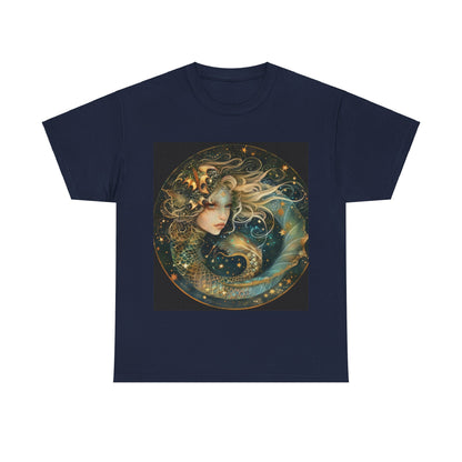Ophiuchus zodiac Unisex Heavy Cotton Tee