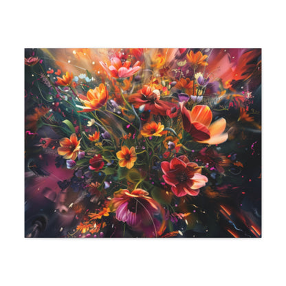 Flower Power Matte Canvas, Stretched, 1.25"
