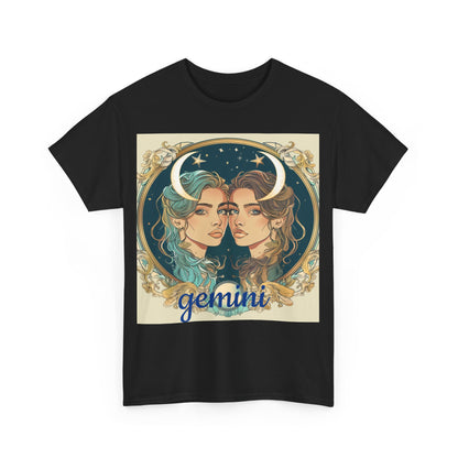 Zodiac Gemini Unisex Heavy Cotton Tee