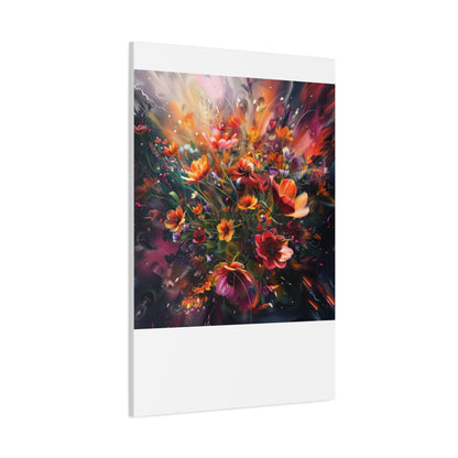 Flower Power Matte Canvas, Stretched, 1.25"