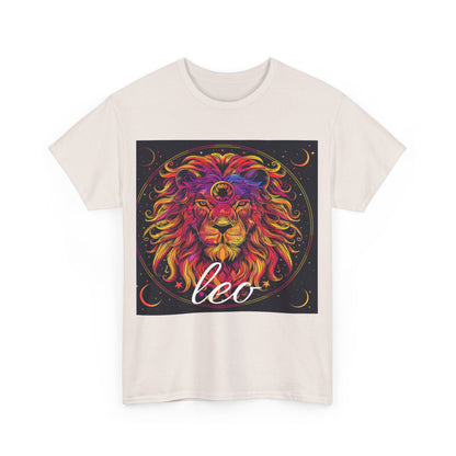 Zodiac Leo Unisex Heavy Cotton Tee