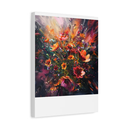 Flower Power Matte Canvas, Stretched, 1.25"
