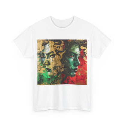 Gemini zodiac Unisex Heavy Cotton Tee