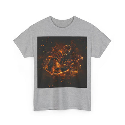 Scorpio zodiac Unisex Heavy Cotton Tee