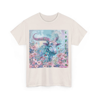 Zodiac Capricorn Unisex Heavy Cotton Tee