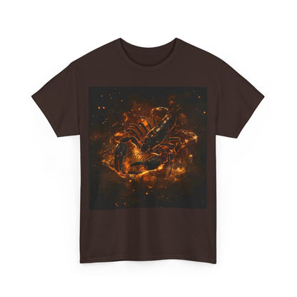 Scorpio zodiac Unisex Heavy Cotton Tee