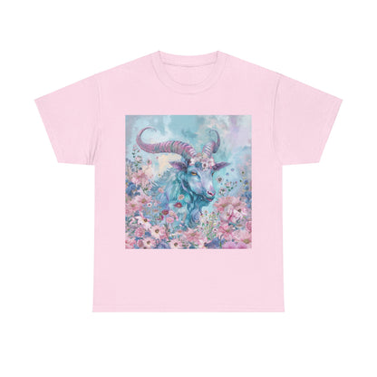 capricorn zodiac Unisex Heavy Cotton Tee