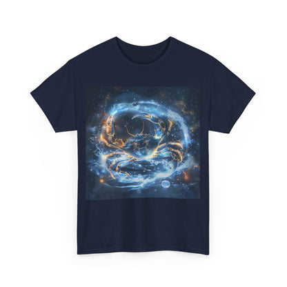 Cancer zodiac Unisex Heavy Cotton Tee