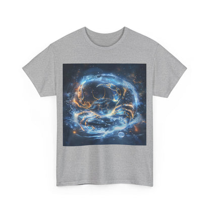 Cancer zodiac Unisex Heavy Cotton Tee