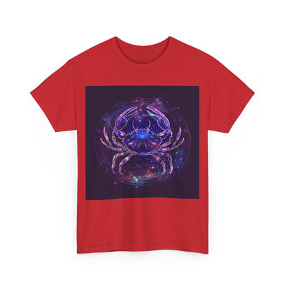 Zodiac Cancer Unisex Heavy Cotton Tee