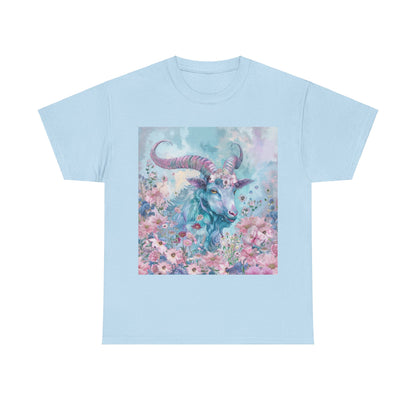 capricorn zodiac Unisex Heavy Cotton Tee
