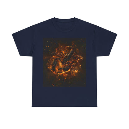 Scorpio zodiac Unisex Heavy Cotton Tee