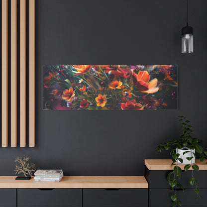 Flower Power Matte Canvas, Stretched, 1.25"