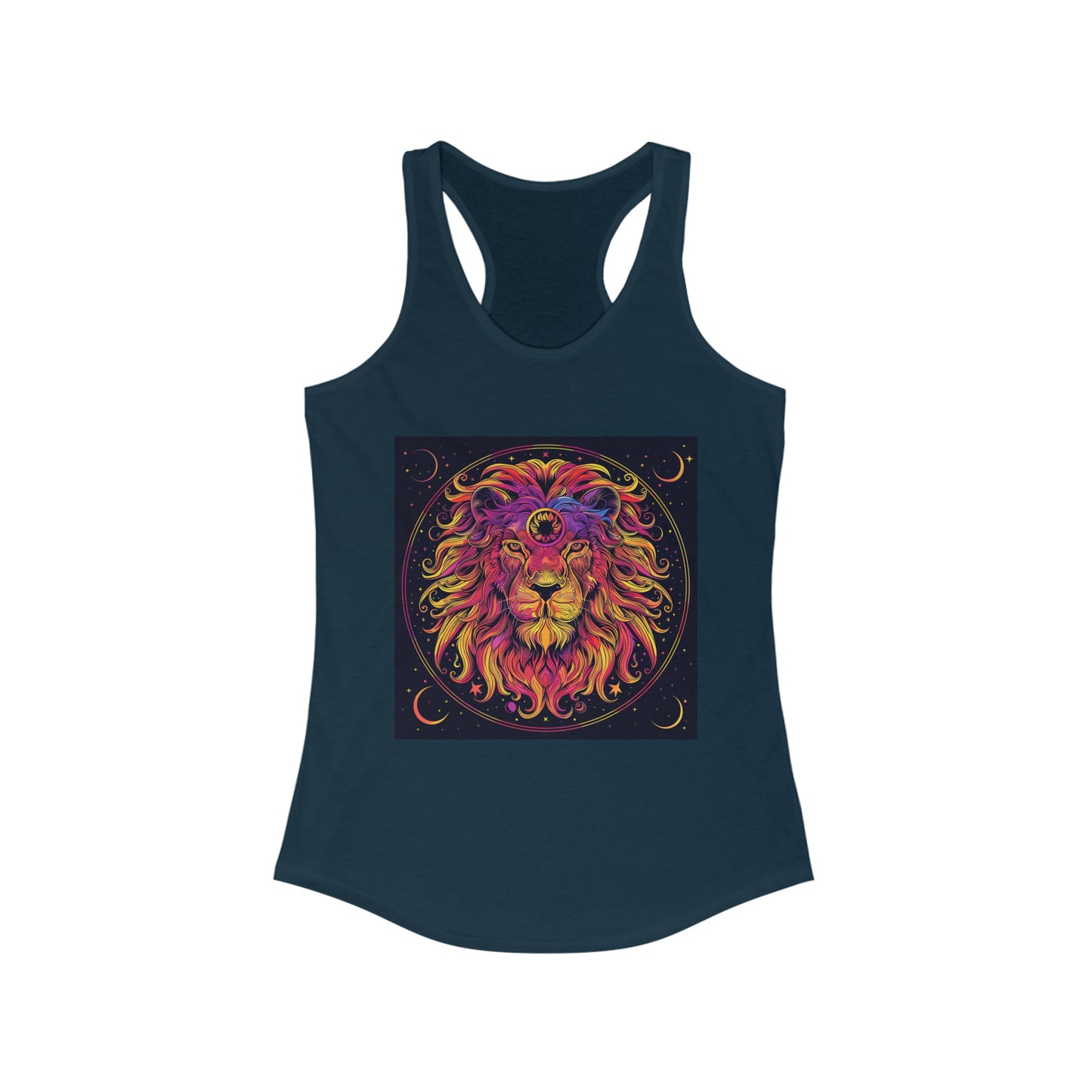 Leo zodiac Women Ideal Racerback Tank