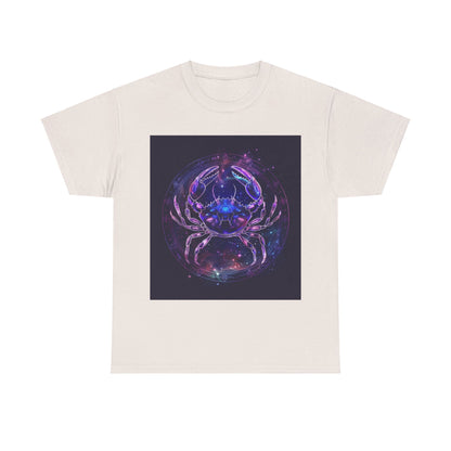 Zodiac Cancer Unisex Heavy Cotton Tee