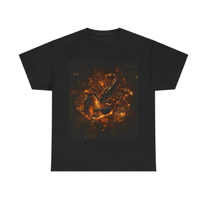 Scorpio zodiac Unisex Heavy Cotton Tee