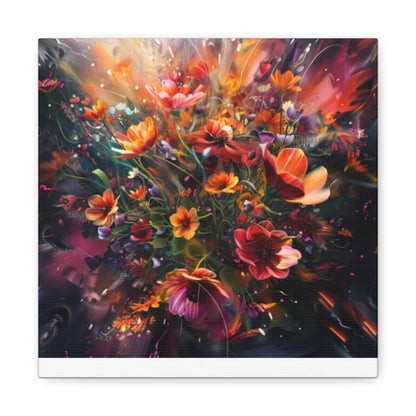 Flower Power Matte Canvas, Stretched, 1.25"