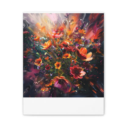 Flower Power Matte Canvas, Stretched, 1.25"