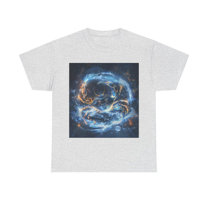 Cancer zodiac Unisex Heavy Cotton Tee
