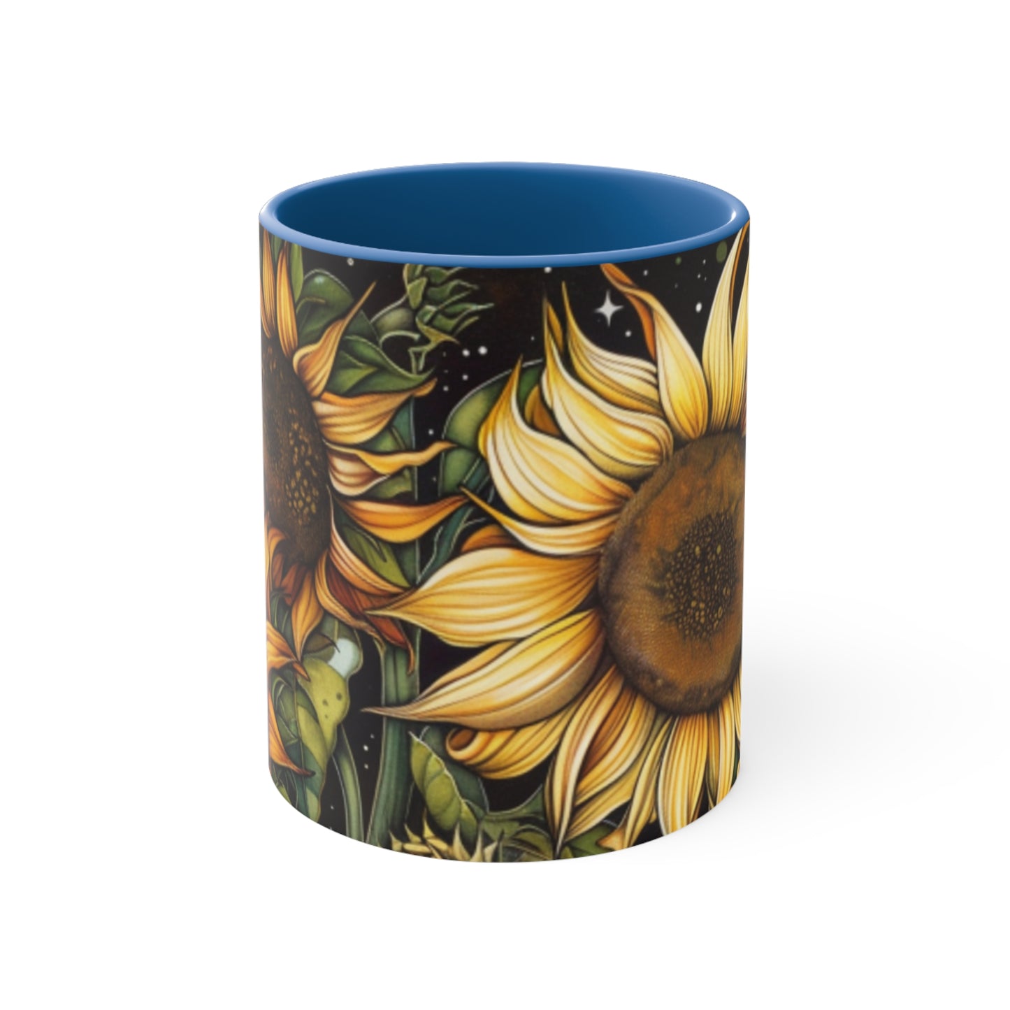 Sunflower Accent Coffee Mug, 11oz