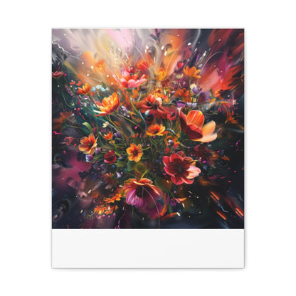 Flower Power Matte Canvas, Stretched, 1.25"