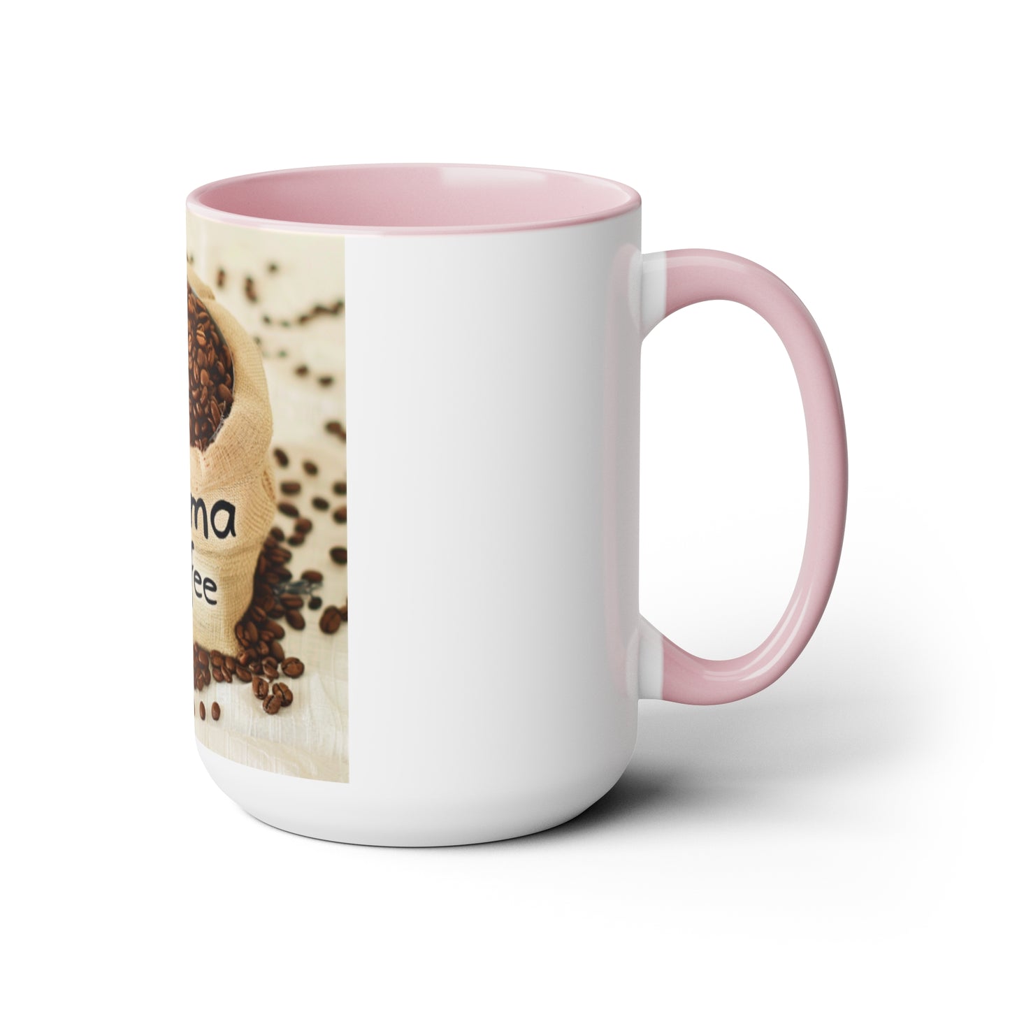 Mothers Day Two-Tone Coffee Mugs, 15oz