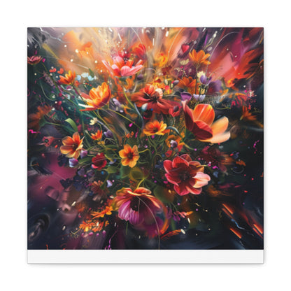 Flower Power Matte Canvas, Stretched, 1.25"