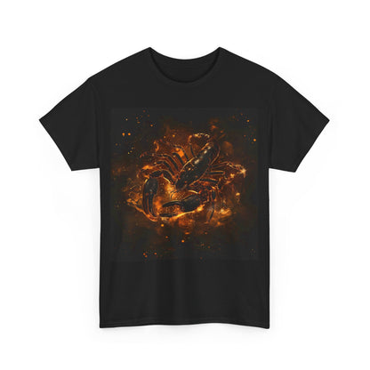 Scorpio zodiac Unisex Heavy Cotton Tee