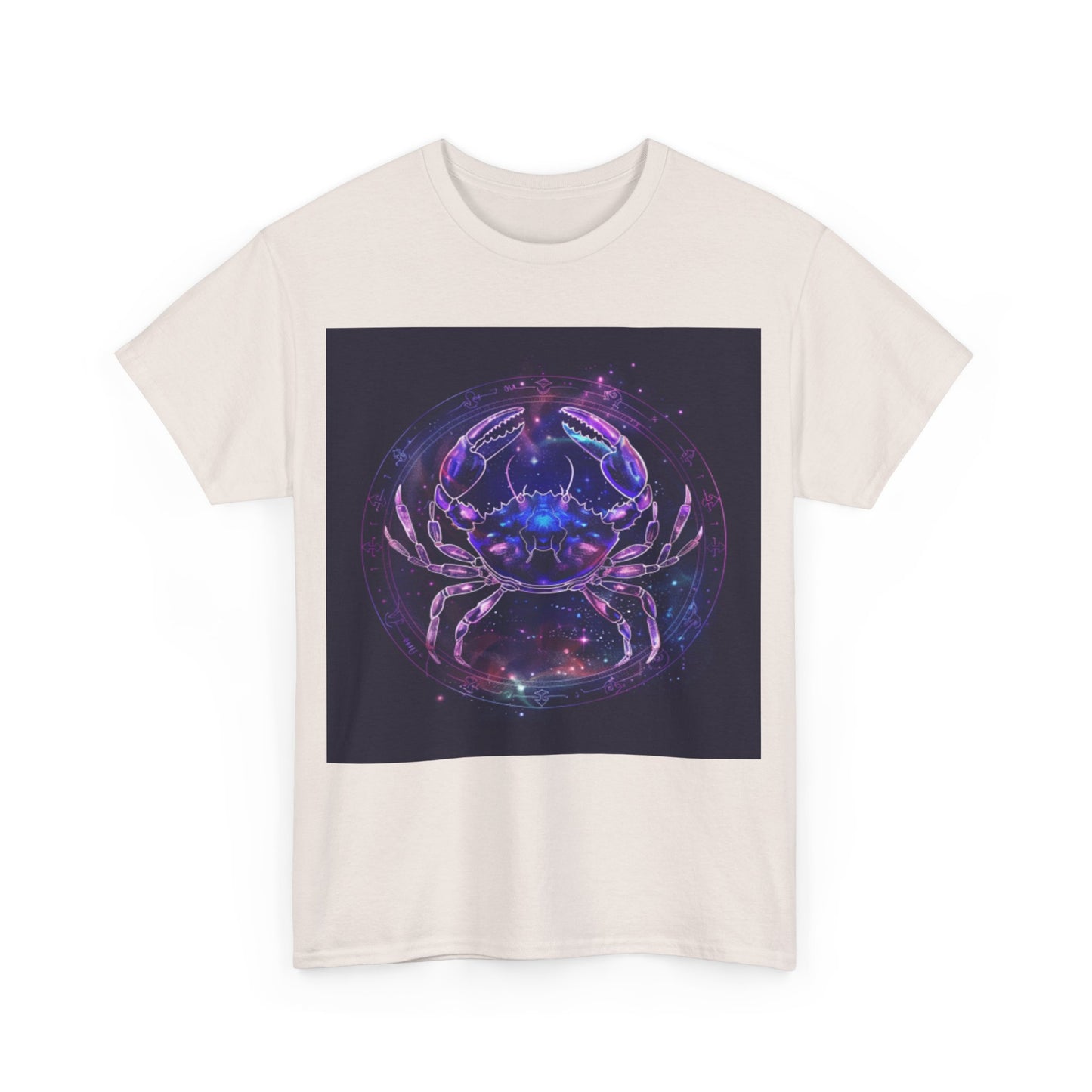 Zodiac Cancer Unisex Heavy Cotton Tee