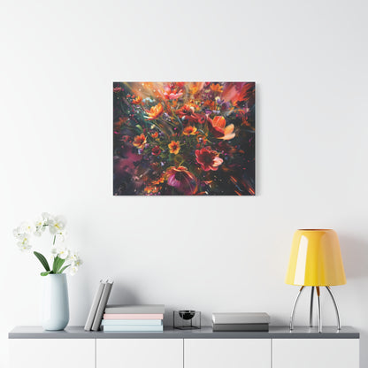 Flower Power Matte Canvas, Stretched, 1.25"