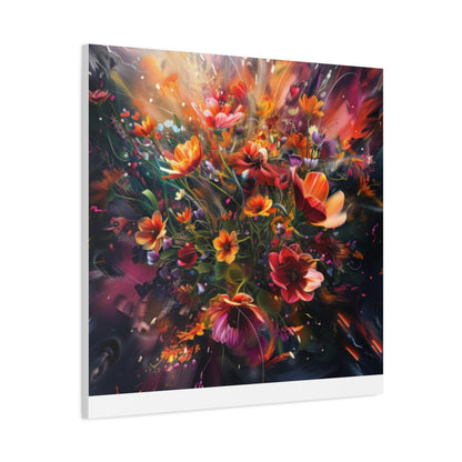 Flower Power Matte Canvas, Stretched, 1.25"