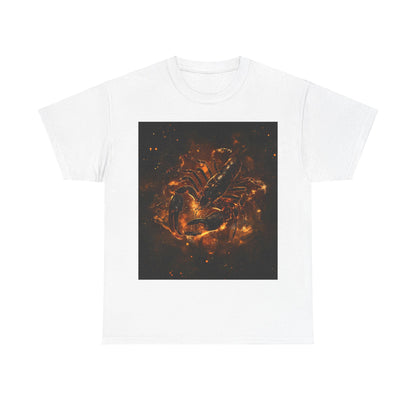 Scorpio zodiac Unisex Heavy Cotton Tee