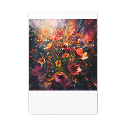 Flower Power Matte Canvas, Stretched, 1.25"