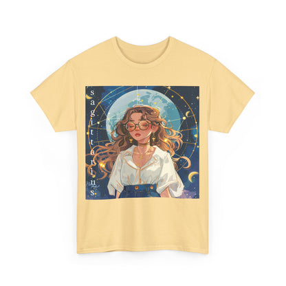 Zodiac Sagittarius Unisex Heavy Cotton Tee