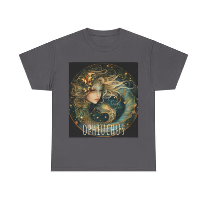 Zodiac Ophiuchus Unisex Heavy Cotton Tee