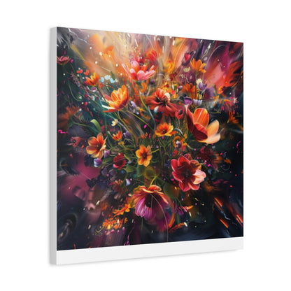 Flower Power Matte Canvas, Stretched, 1.25"