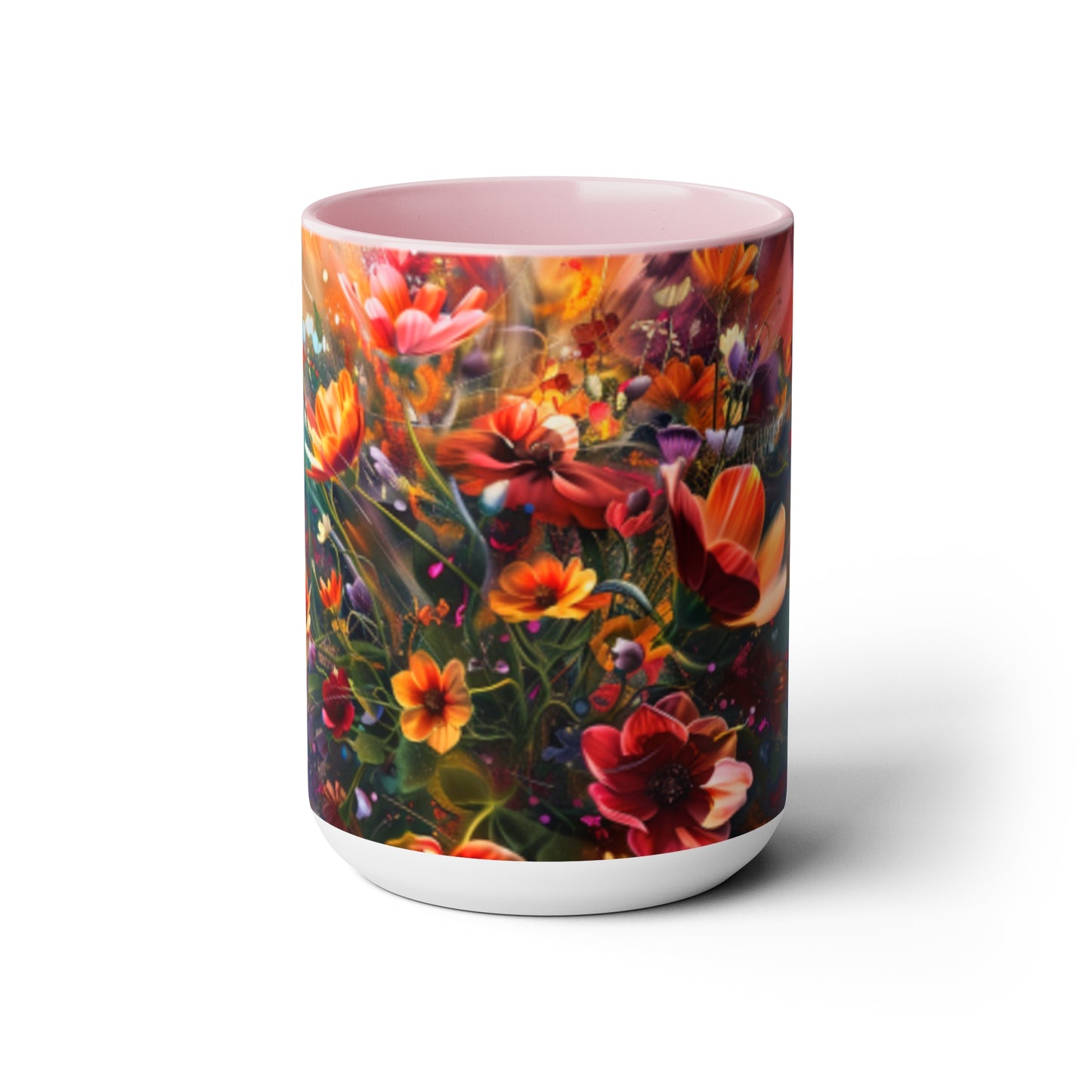 Mothers Day Two-Tone Coffee Mugs, 15oz