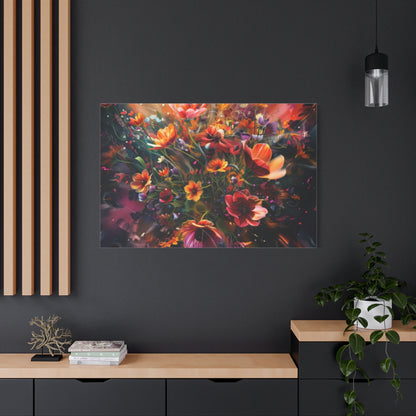 Flower Power Matte Canvas, Stretched, 1.25"