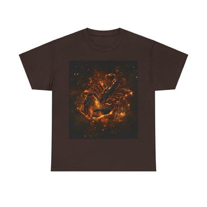Scorpio zodiac Unisex Heavy Cotton Tee