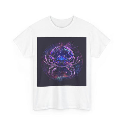 Zodiac Cancer Unisex Heavy Cotton Tee
