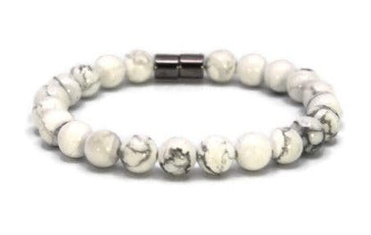 Auras by Osiris Rose Quartz Bracelet - 8mm Healing Crystal for Love, Unisex