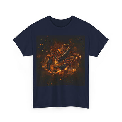 Scorpio zodiac Unisex Heavy Cotton Tee