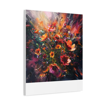 Flower Power Matte Canvas, Stretched, 1.25"