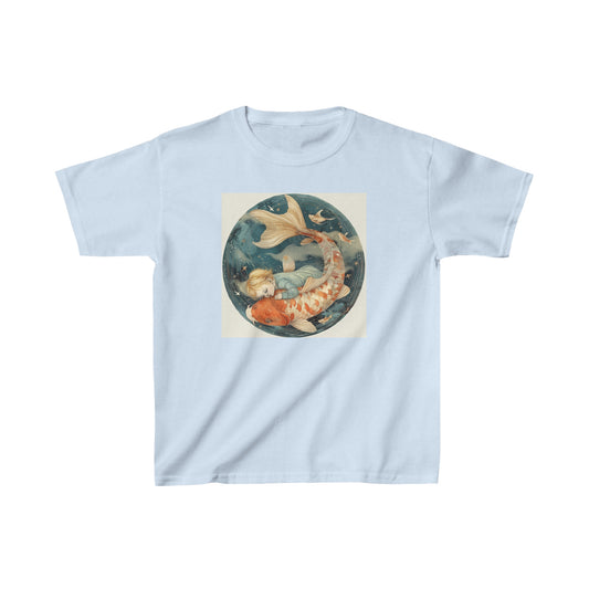 Pisces zodiac Kids cotton tee