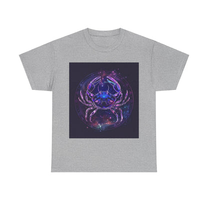Zodiac Cancer Unisex Heavy Cotton Tee
