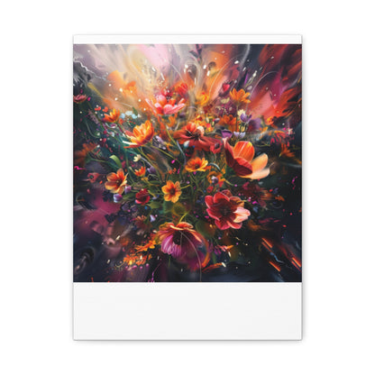 Flower Power Matte Canvas, Stretched, 1.25"