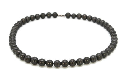 Mens/Womens Jewelry Protection Gemstone Healing Crystal Necklaces Handmade By Master Shaman Made in USA 17/20/25/30 inch 6/8/10/12mm Bead Diameter
